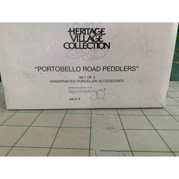 Heritage Village Collection "Portobello Road Peddlers" Set of 3 Department 56 - Picture 6 of 11